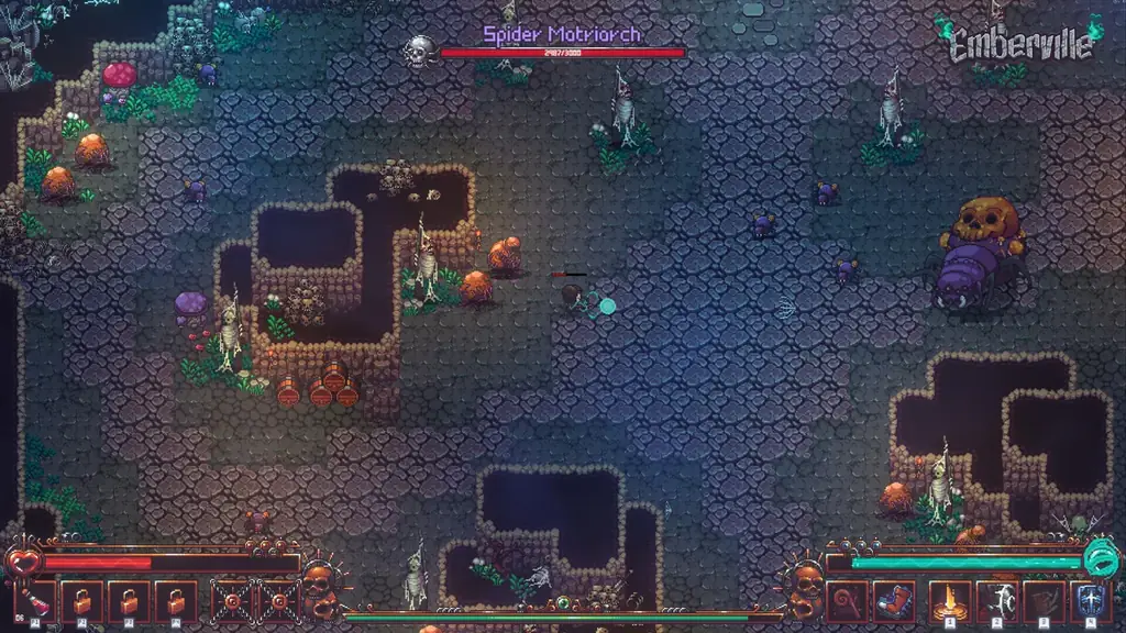 Emberville Bosses: Spider Matriarch Strategy